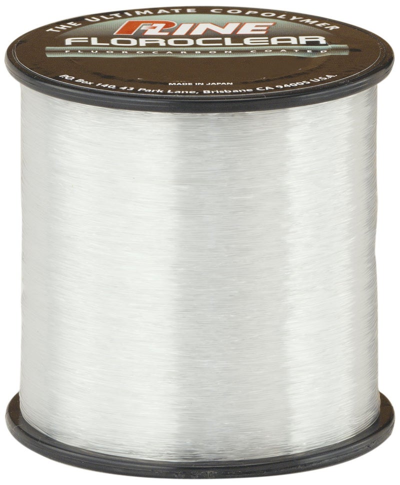 P-Line Floroclear 1/4 Size Fishing Spool (600-Yard 6-Pound), Clear, 6-Pound, 600-Yard (FCCQ-6)